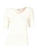 Designer-Pullover ecru