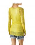Designer-Pullover gelb