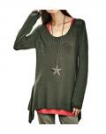 Designer-Pullover khaki