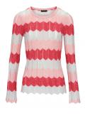 Designer-Pullover koralle