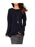 Designer-Pullover marine