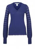 Designer-Pullover marine