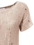 Designer-Pullover mit Strass rose