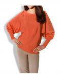 Designer-Pullover orange