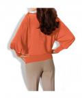 Designer-Pullover orange