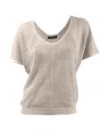 Designer-Pullover puder-silber