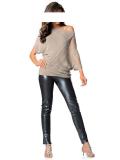 Designer-Pullover sand