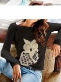 Designer-Pullover schwarz