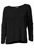 Designer-Pullover schwarz