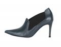 Designer-Pumps petrolblau