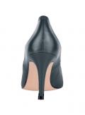 Designer-Pumps petrolblau