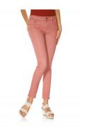 Designer-Röhrenjeans koralle
