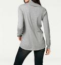 Designer-Rollkragenpullover grau