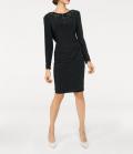 Designer-Rückendekolletékleid schwarz
