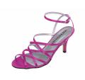 Designer-Sandalette pink