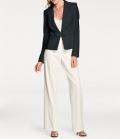 Designer-Schleifenblazer schwarz