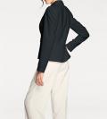 Designer-Schleifenblazer schwarz
