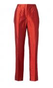 Designer-Seidenhose rot
