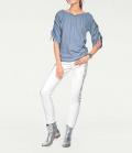 Designer-Shirt blau