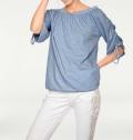 Designer-Shirt blau