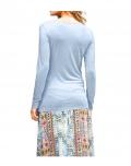 Designer-Shirt bleu