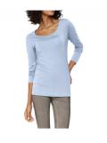 Designer-Shirt bleu