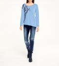 Designer-Shirt electric blue