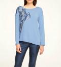 Designer-Shirt electric blue