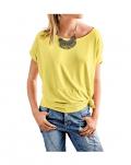 Designer-Shirt gelb