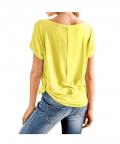 Designer-Shirt gelb