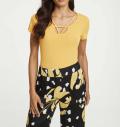 Designer-Shirt gelb