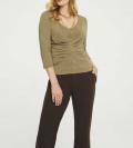 Designer-Shirt goldfarben