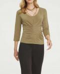 Designer-Shirt goldfarben