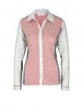 Designer-Shirt grau-melange