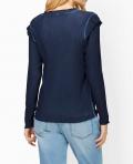 Designer-Shirt marine