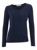 Designer-Shirt marine Gr. 38