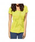 Designer-Shirt mit Strass gelb