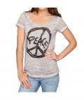 Designer-Shirt mit Strass puder