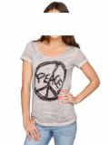 Designer-Shirt mit Strass puder