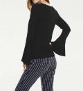 Designer-Shirt schwarz