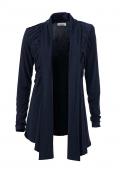 Designer-Shirtjacke marine