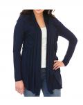 Designer-Shirtjacke marine