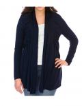 Designer-Shirtjacke marine