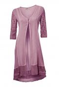 Designer-Shirtjacke mit Spitze beere