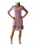 Designer-Shirtjacke mit Spitze beere