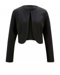 Designer-Shirtjacke schwarz