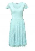 Designer-Shirtkleid mint