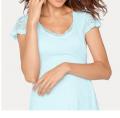 Designer-Shirtkleid mint