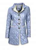 Designer-Sommer-Daunenjacke hellblau