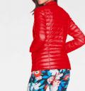 Designer-Sommer-Daunenjacke koralle